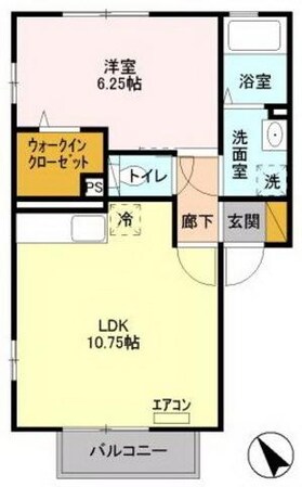 エル・ヴィエントの物件間取画像